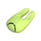 Kissen Satyr Waterproof Silicone Clitoral Vibrator Lime Clit Ticklers and Pulsators